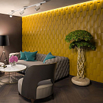 Гипсовая 3D Панель M-36 варинант исполнения - 2 | Loft Concept в Воронеже