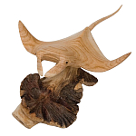 Статуэтка из дерева скат Animals of the World варинант исполнения - 4 | Loft Concept в Воронеже