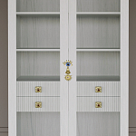 Дизайнерский шкаф витрина Elsa Dreams White с 4-мя ящиками варинант исполнения - 2 | Loft Concept в Воронеже