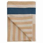 Плед из хлопка с геометрическим рисунком Elan Stripe  варинант исполнения - 1 | Loft Concept в Воронеже