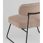 Кресло лаунж Kate букле капучино варинант исполнения - 3 | Loft Concept в Воронеже