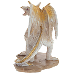Декоративная статуэтка Дракон Dragon Beige Gold Statuette варинант исполнения - 4 | Loft Concept в Воронеже