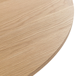 Круглый обеденный стол на одной ножке Remo Round Dining Table варинант исполнения - 2 | Loft Concept в Воронеже