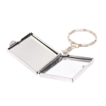 Зеркало брелок складное двухстороннее из натурального камня Малахит Stone Mirrors варинант исполнения - 6 | Loft Concept в Воронеже