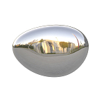 Абстрактная скульптура на стену в виде капли воды Water Outline варинант исполнения - 2 | Loft Concept в Воронеже