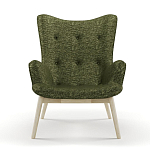 Мебельная ткань Шенилл зеленый цвет 138 см T4-22 варинант исполнения - 6 | Loft Concept в Воронеже