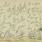 Обои ручная роспись Askew Verdigris  варинант исполнения - 5 | Loft Concept в Воронеже