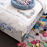 Дизайнерская кровать с системой хранения варинант исполнения - 4 | Loft Concept в Воронеже