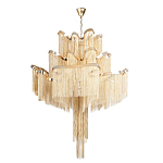 Люстра металлическая Rain of metal варинант исполнения - 2 | Loft Concept в Воронеже