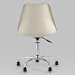 Офисный стул на металлическом основании EGGERY Beige варинант исполнения - 4 | Loft Concept в Воронеже