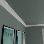 Гладкий карниз KT-63 варинант исполнения - 2 | Loft Concept в Воронеже