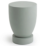 Приставной столик из массива манго Tom-tom Grey варинант исполнения - 1 | Loft Concept в Воронеже