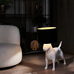 Лампа COLLECTION OF DOGS с абажуром Бультерьер варинант исполнения - 11 | Loft Concept в Воронеже