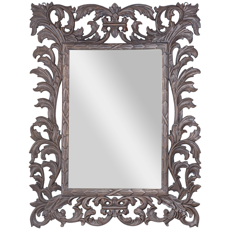 Зеркало Rich Floral Ornament Frame Коричневый винтаж Зеркало Rich Floral Ornament Frame Коричневый винтаж в Воронеже | Loft Concept